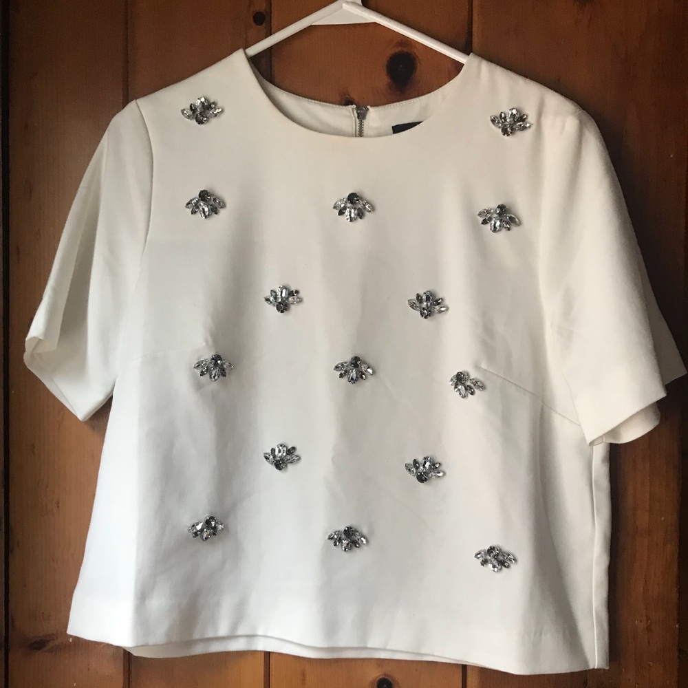 HM embroidered top